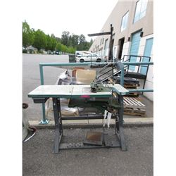 Commercial Sewing Machine on Stand