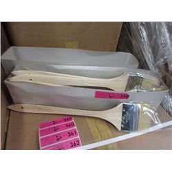 6 Dozen New Long Handled 3-1/2" Angle Brushes
