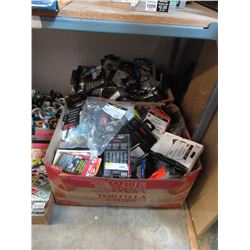 2 Large Boxes of Assorted Electronic Accessories