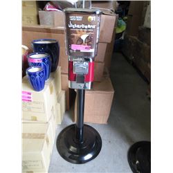 New Coin Operated Candy Dispenser on Stand