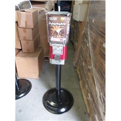 New Coin Operated Candy Dispenser on Stand