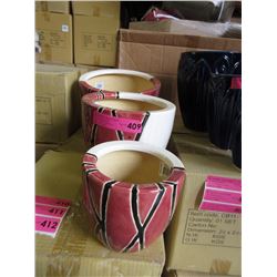 New 3 Piece Geometric Plant Pot Set