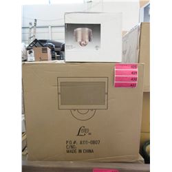 Case of 8 New Levico Metal Wall Sconces