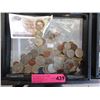 1 1/2 Pounds of Assorted World Coins and Tokens