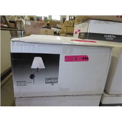 2 Cases of New Levico Candelabra Wall Sconces