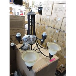 New Levico Glass Shade Chandelier