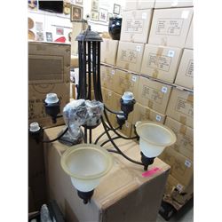 New Levico Glass Shade Chandelier