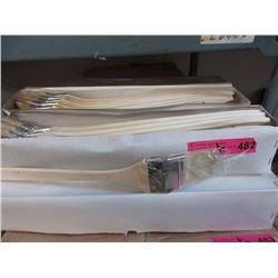 6 Dozen New Long Handled 2-1/2" Angle Brushes