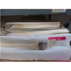 6 Dozen New Long Handled 2-1/2" Angle Brushes
