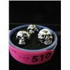 Image 1 : 3 Biker Style Skull Rings