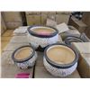 Image 1 : New 3 Piece Set of Ceramic Plant Pots