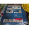 Image 1 : New Western Rugged 10 Foot x 16 Foot Blue Tarp