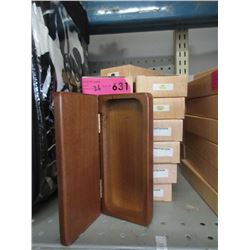 26 New Hinged Lid Wood Boxes