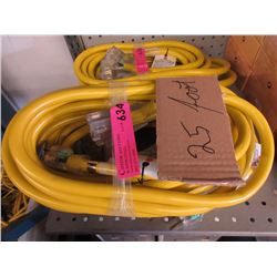 New 25 Foot Heavy Duty Extension Cord