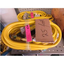 New 25 Foot Heavy Duty Extension Cord