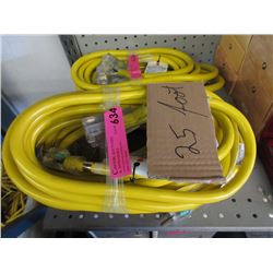 New 25 Foot Heavy Duty Extension Cord