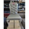 Image 1 : New Home Elegance Pewter Coloured Side Chair