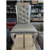 Image 1 : New Home Elegance Pewter Coloured Side Chair