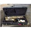 Image 1 : Brass Mello Tone Saxophone in Fitted Case
