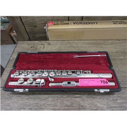 Silver Plated Flute in Fitted Case
