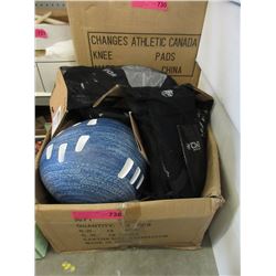 Box of New TSG Protective Gear & Helmet