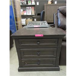 New 3 Drawer End Table - Shipping Damage