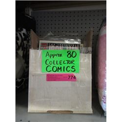 Approximately 80 Collector Comics