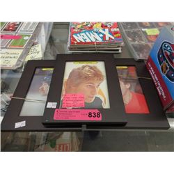 Three Framed 1981 O-Pee-Chee Hockey Photos