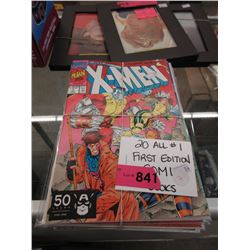 20 All #1 First Edition Comics