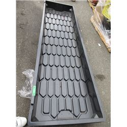 Six 3 Foot x 9 Foot x 6" Grow Trays