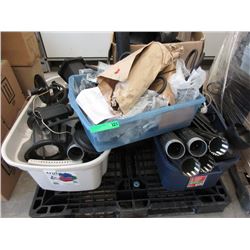 Skid of Assorted Garden Lighting & More