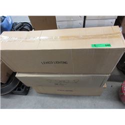 3 New Levico 4 Bulb Light Fixtures