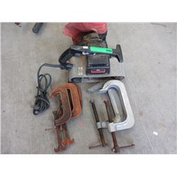 Craftsman Belt Sander & 5 C-Clamps