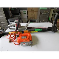 Weed Ejection, 22" Hedge Trimmer & Jig Saw