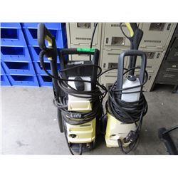 2 Karcher Pressure Washers