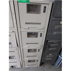 4 Bank Vertical Locker