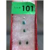 Image 1 : New 3 Piece Matching Emerald Set