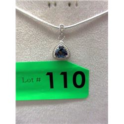 Ocean Blue Mystic Topaz & Diamond Necklace