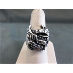 Live to Ride, Ride to Live Biker Ring