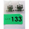 Image 1 : First Nations Frog French Hook Earrings