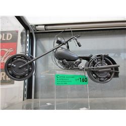 Metal Art Motorcycle Model with Moving Parts