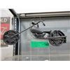 Image 1 : Metal Art Motorcycle Model with Moving Parts