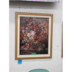 Large Framed Still Life  Print