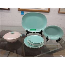 12 Pieces of Vintage Poole Dinnerware