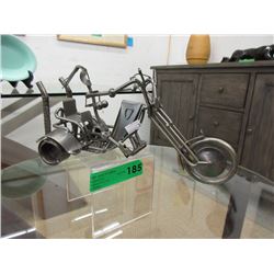 Metal Art Motorcycle Model
