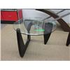 Image 1 : New Contemporary Glass Top End Table