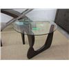 Image 1 : New Contemporary Glass Top End Table