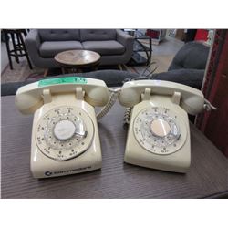 2 Vintage Dial Telephones