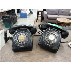 2 Vintage Dial Telephones