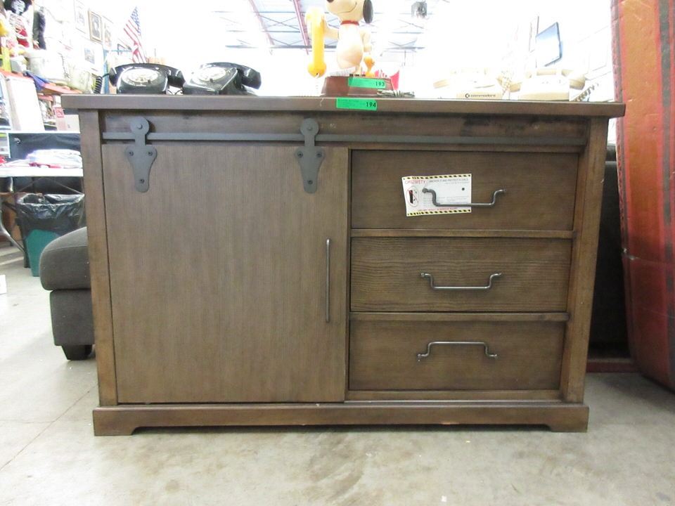 New Sideboard With 3 Drawers Sliding Rail Door